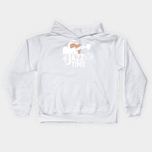 Jazz time Kids Hoodie